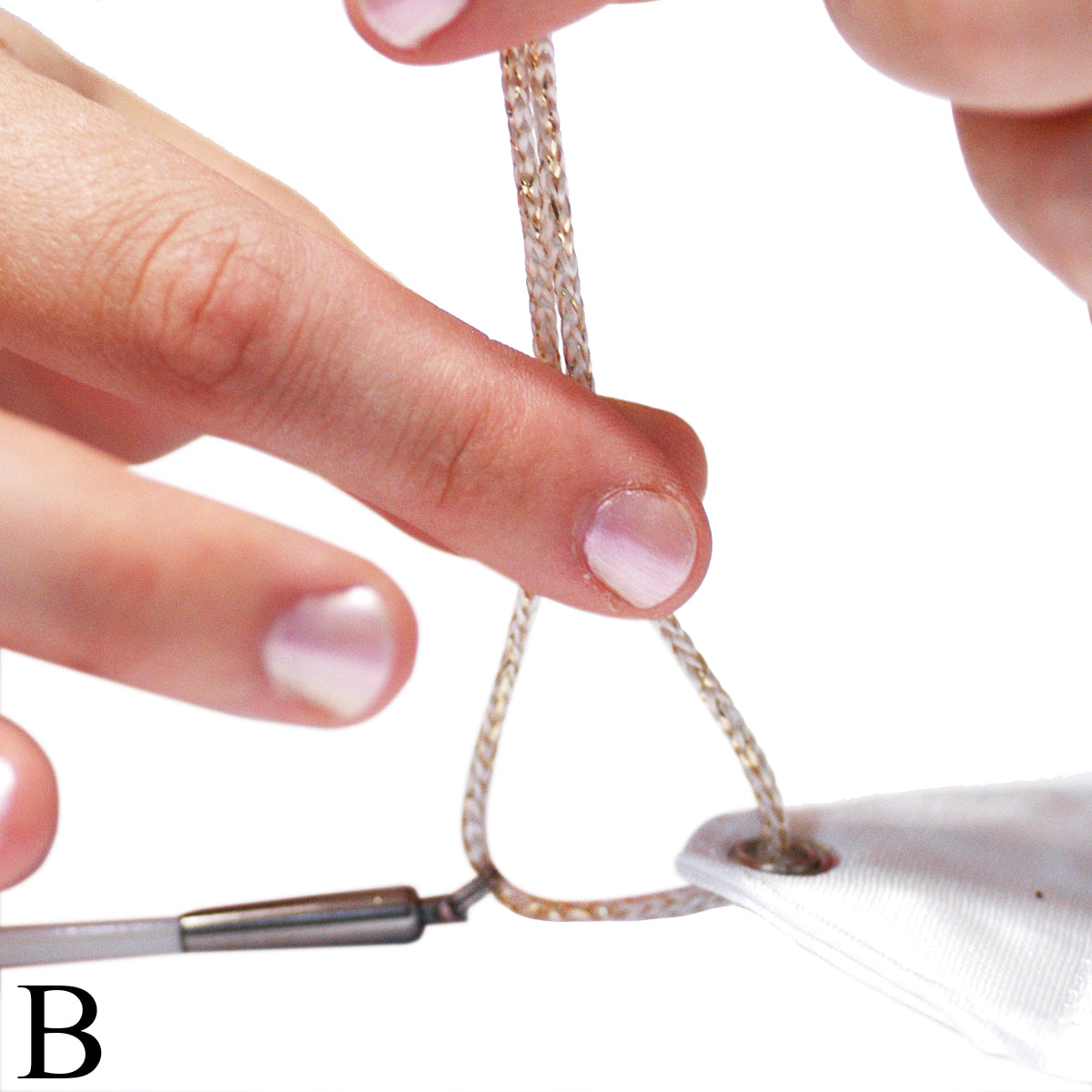Open non-abrasive cord