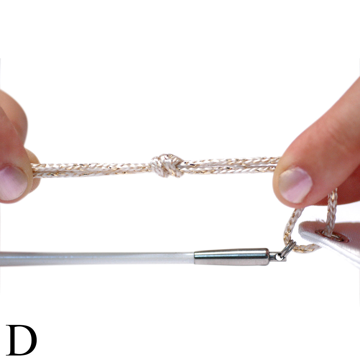 Open non-abrasive cord