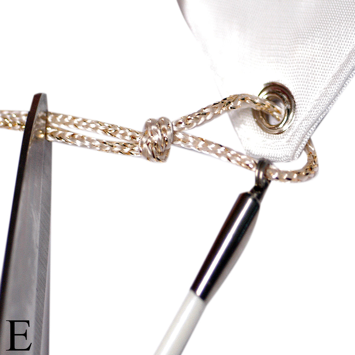 Open non-abrasive cord