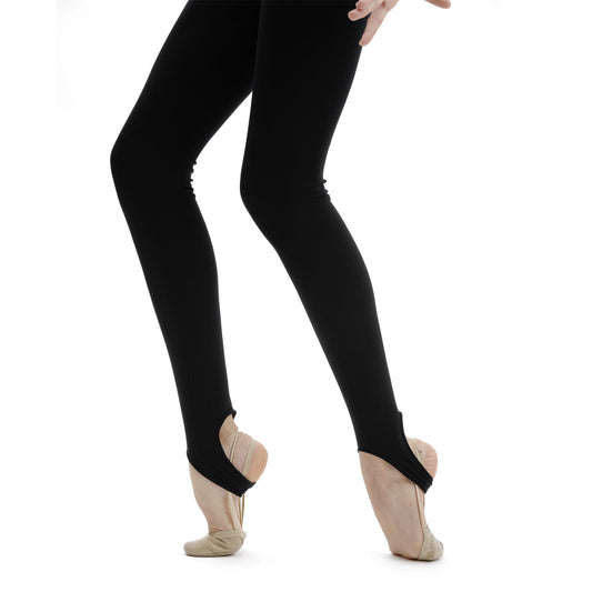 Poly stirrup tights