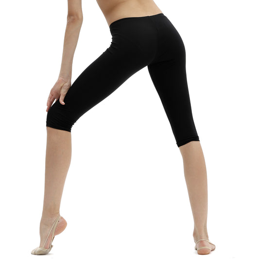 Poly cropped leggings