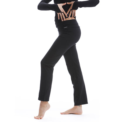 Pantaloni jazz con fascia elastica