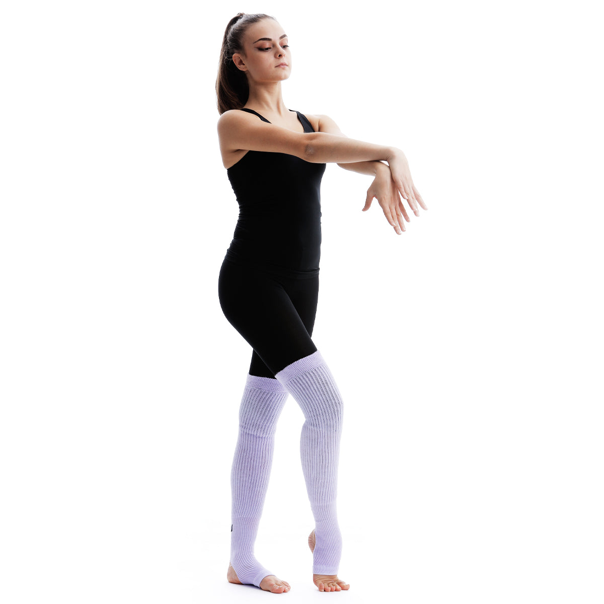 Stefy stirrup leg warmers