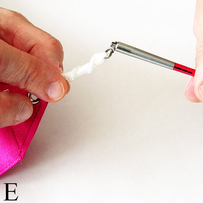 Coiled non-abrasive cord